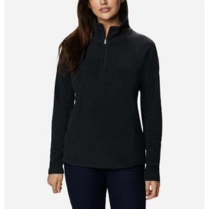 Columbia Women's Black Half Zip Fleece Size Small